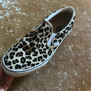 new mens vans cheetah print